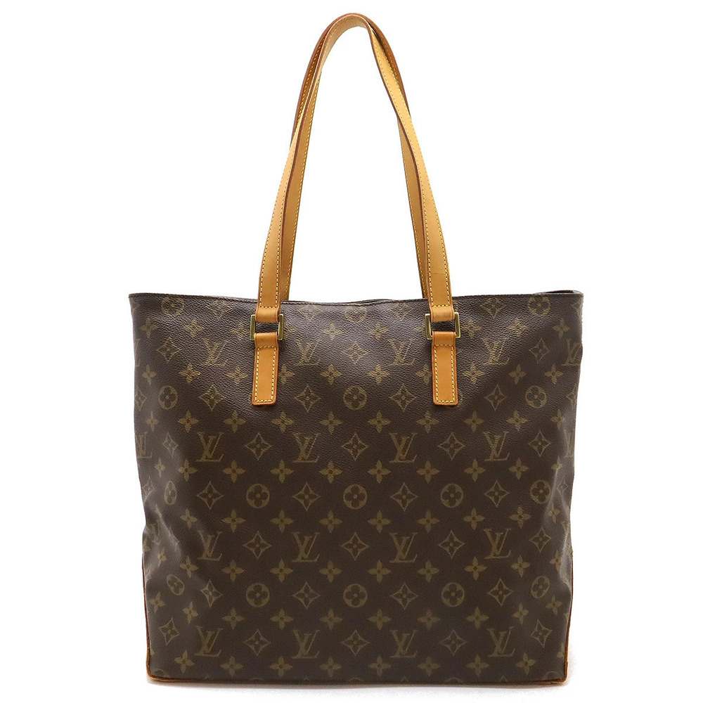LOUIS VUITTON Monogram Cabas Mezzo Tote Bag Shoulder Hobo Carry